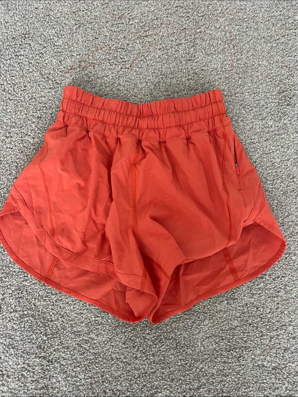 lululemon athletica Coral Athletic Running Shorts